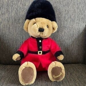 Harrods Knightsbridge London Royal Guard British Teddy Bear 14"